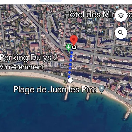 Juan-les-pins Clim-plage 200m -piscine