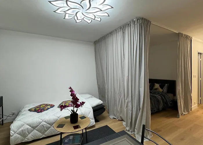 Juan-les-pins Clim-plage 200m -piscine Apartment Antibes